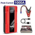 2000A Car Jump Starter Power Bank 12V Output Portable Emergency Start-up Charger 1200A for Cars Booster Battery Starting Device