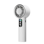 Summer Portable Ice Compress Handheld Turbo Fan 3 Wind Speeds Adjustable Mini Personal Fan Battery Operated Electric Fan