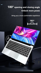 New Laptop Computer Windows 11 Pro Intel Atom A3950 2025 Notebook PC Gamer 12GB RAM 512GB 1TB SSD 1920*1080 Office Computer