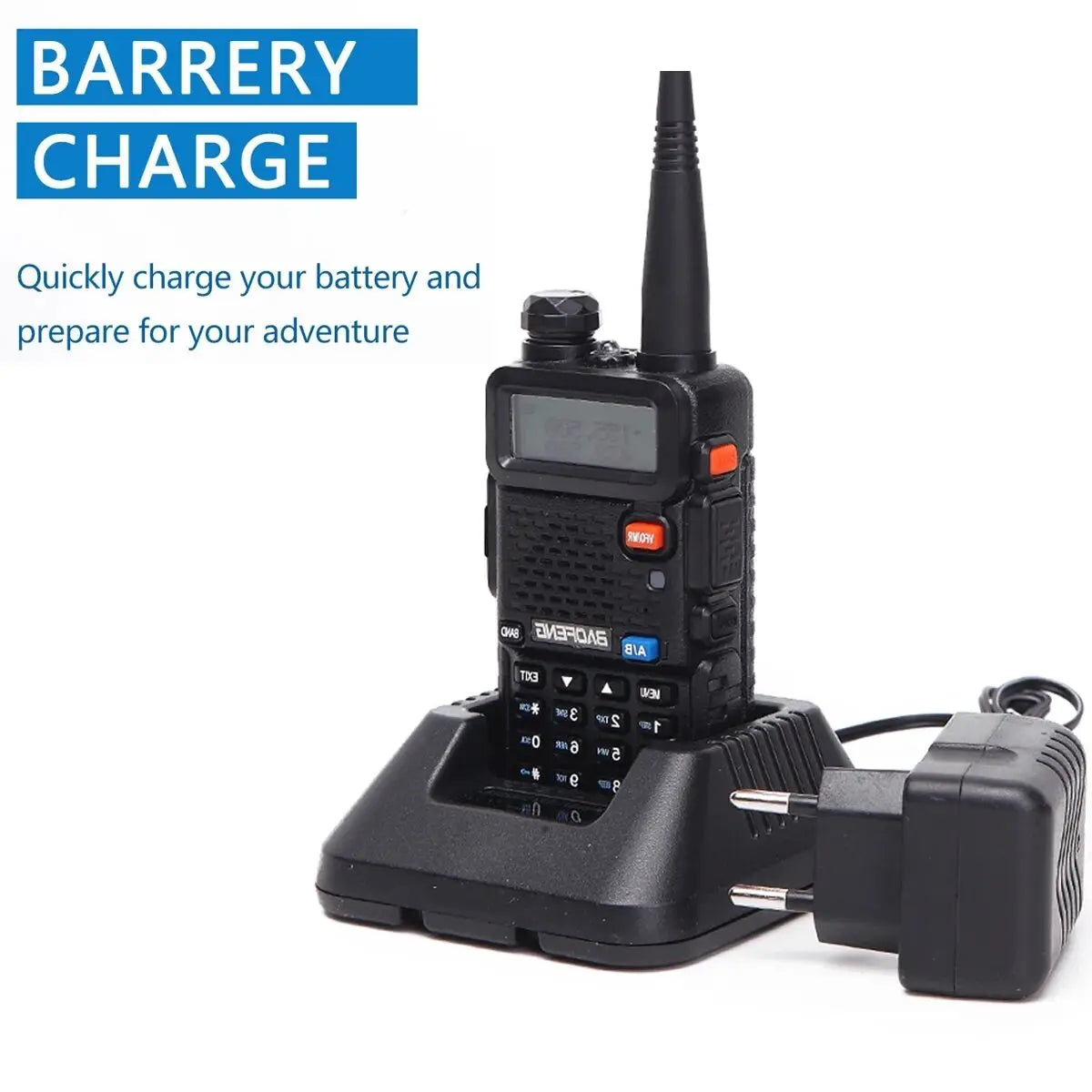 1/2PCS Baofeng UV 5R 5W 8W Walkie Talkie Ham CB Radio Long Range Dual Band VHF UHF FM Transceiver Two Way Radio UV5R K5 Plus
