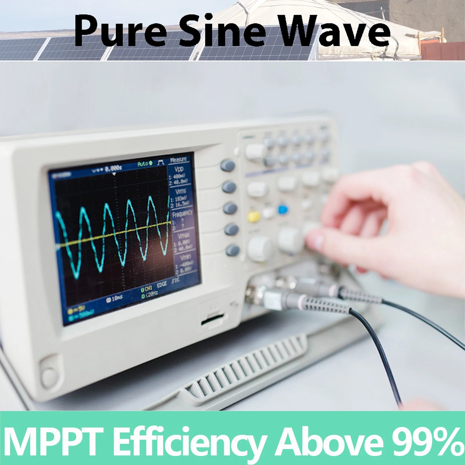 1000W/1200W Solar Grid Tie Inverter With Limiter And LCD Display