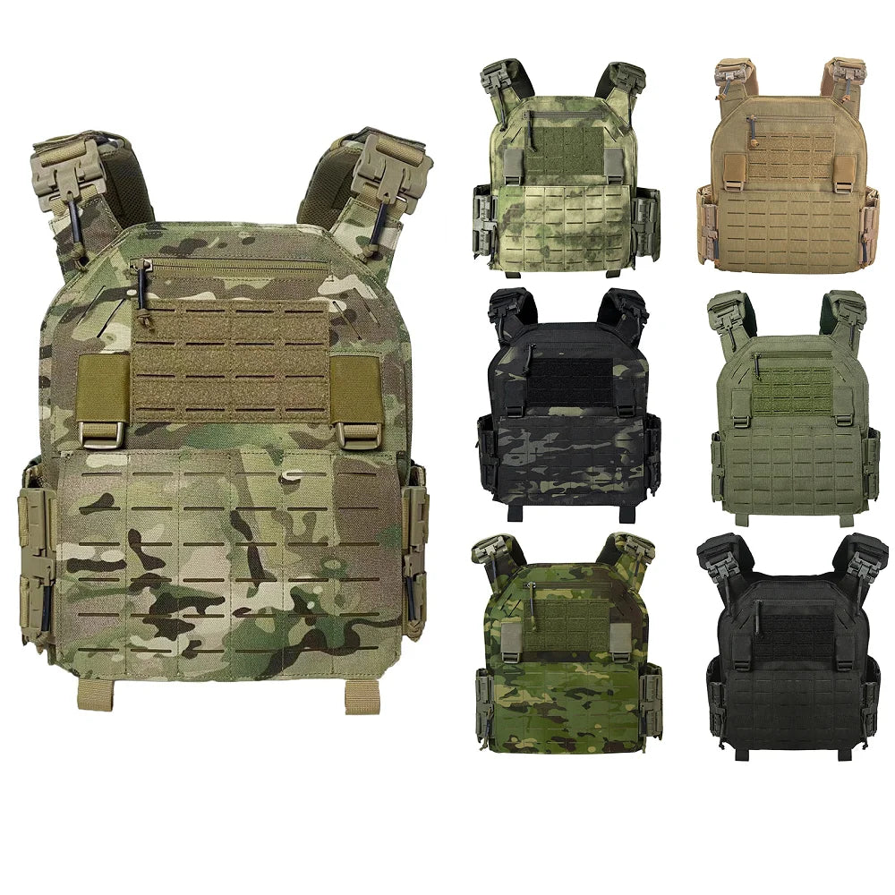 UNIONTAC VT05 LAVC Modular Qucik Release Full Protect  Upgrated Laser Cutting plate carrier  Nylong tactical vest