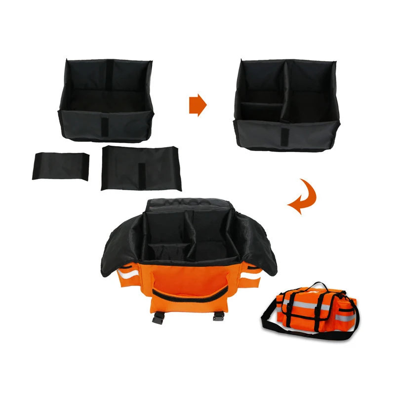Outdoor Tactical Medical Kit First Bag Lifesaving Storage Waist Bag Hunting Camping First Aid Bag Portable Multi-Function Bag
