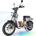 2025 Electric Scooter Adults, 21/38 MPH Top Speed & 28/43 Miles Range, 14/16'' Fat Tire Scooter for Adult with Turn Signals