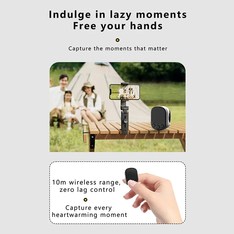 Upgrade Touchpad Mouse Ring Remote Control Smart Automatic Screen Clicker Device Continuous Clicker Scrolling Remote Control