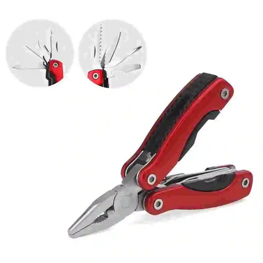 Camping Gear Outdoor Survival Stainless Steel 9 In 1 Portable Multi Tool Plier