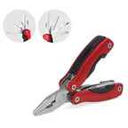 Camping Gear Outdoor Survival Stainless Steel 9 In 1 Portable Multi Tool Plier