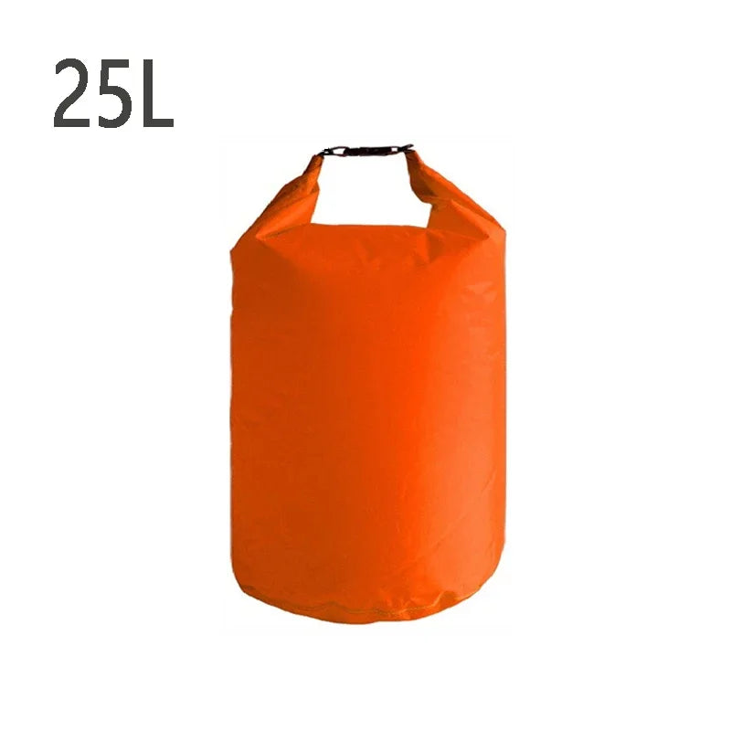 8L/25L/40L/70L/75L Waterproof Dry Bag Ultra Lightweight Airtight Bags Roll Top Drybags for Camping Kayaking Swimming Rafting