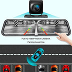 Mirror Camera for Car Touch Screen Video Recorder Rearview mirror Dash Cam Front and Rear Camera Mirror DVR Black Box