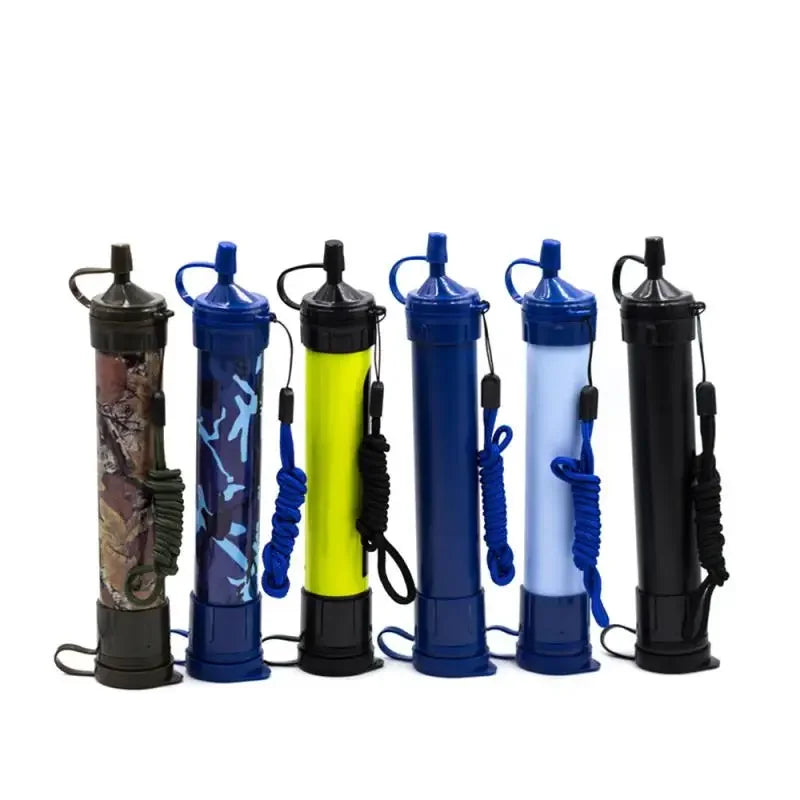 Outdoor Wild Life Emergency Water Purifier Wild Drink Portable Filter Straw 99.99% Water Purifier Camping Hiking Water Purifier