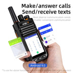 KSUT ZL65 Android 9.0 POC 4G LTE Wifi Radio Blue-tooth Two Way Radio Unlimited Distance Long Range Walkie Talkie