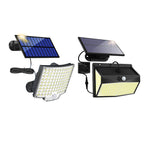 LED Solar Split Wall Lamp 3 Mode Waterproof Motion Sensor Lamp Security Outdoor Street Lighting Solar Lamp for Garden Wall Light