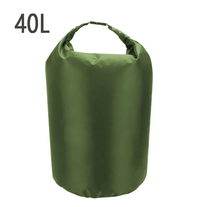 8L/25L/40L/70L/75L Waterproof Dry Bag Ultra Lightweight Airtight Bags Roll Top Drybags for Camping Kayaking Swimming Rafting