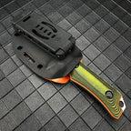 Fixed Blade Hunter Knife with Kydex Sheath G10 Handle Survival Camping Small Multitools Knife