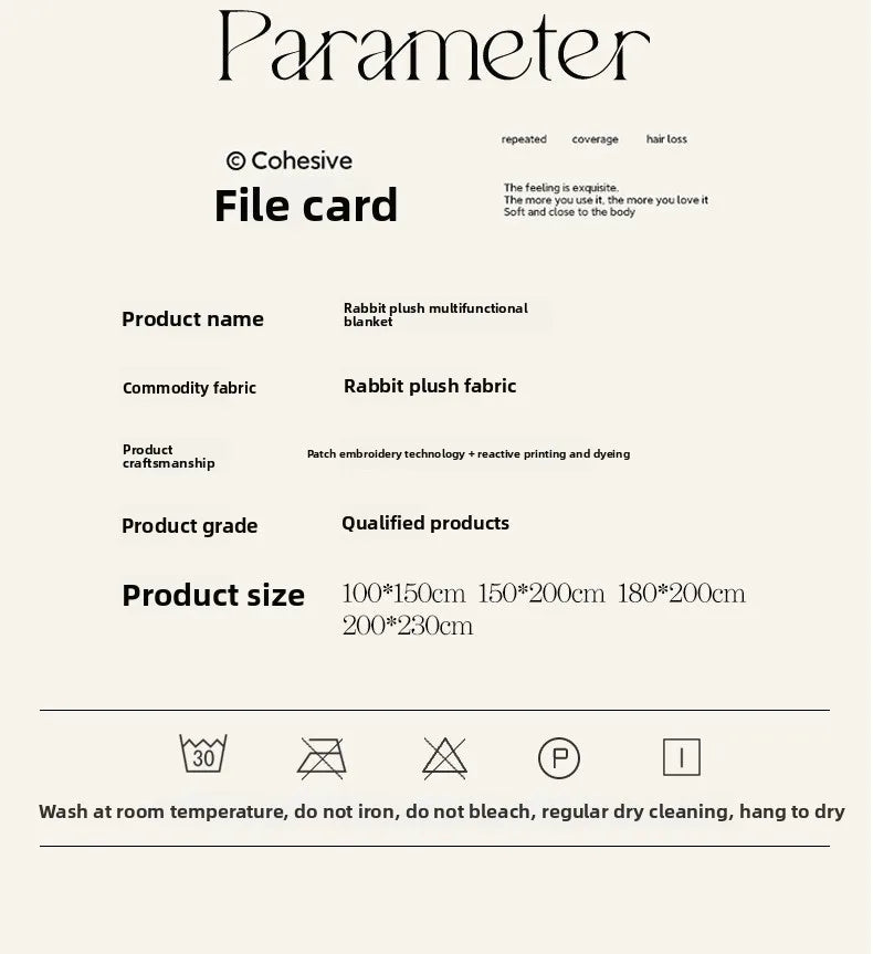 2025 new solid color simple blanket imitation rabbit velvet super soft plush blanket high gram weight sofa blanket winter warmth