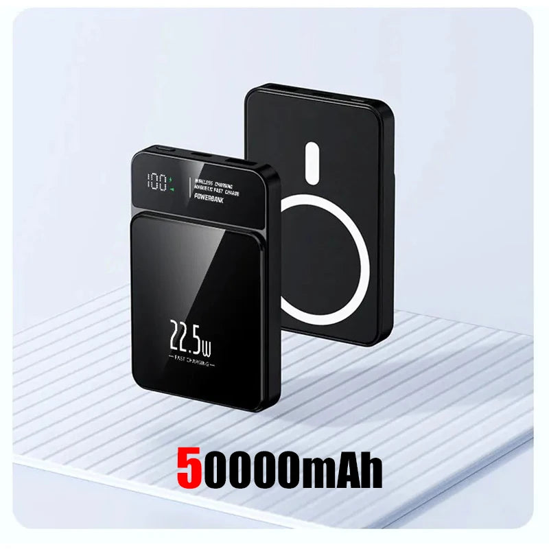 100000mAh Xiaomi Portable Magnetic Wireless Charging Mobile Power Support 22.5W Two-Way Fast Charging