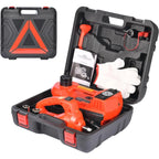 5 Ton Electric Hydraulic Car Jack Kit, Portable with LED Light, Compatible with Car, SUV, Truck, Lifting Range 6-17.7 Inches (Re