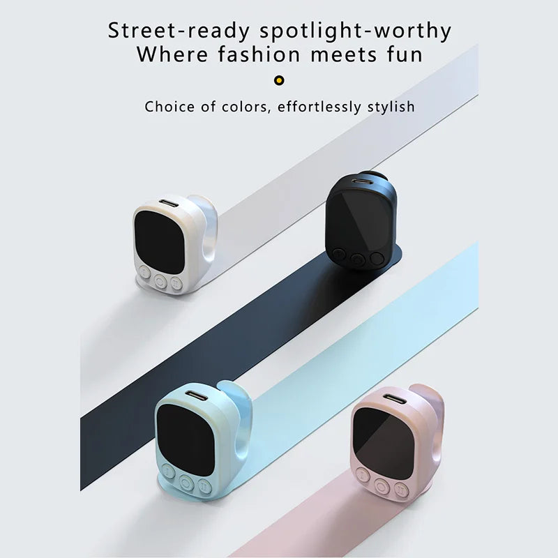 Upgrade Touchpad Mouse Ring Remote Control Smart Automatic Screen Clicker Device Continuous Clicker Scrolling Remote Control