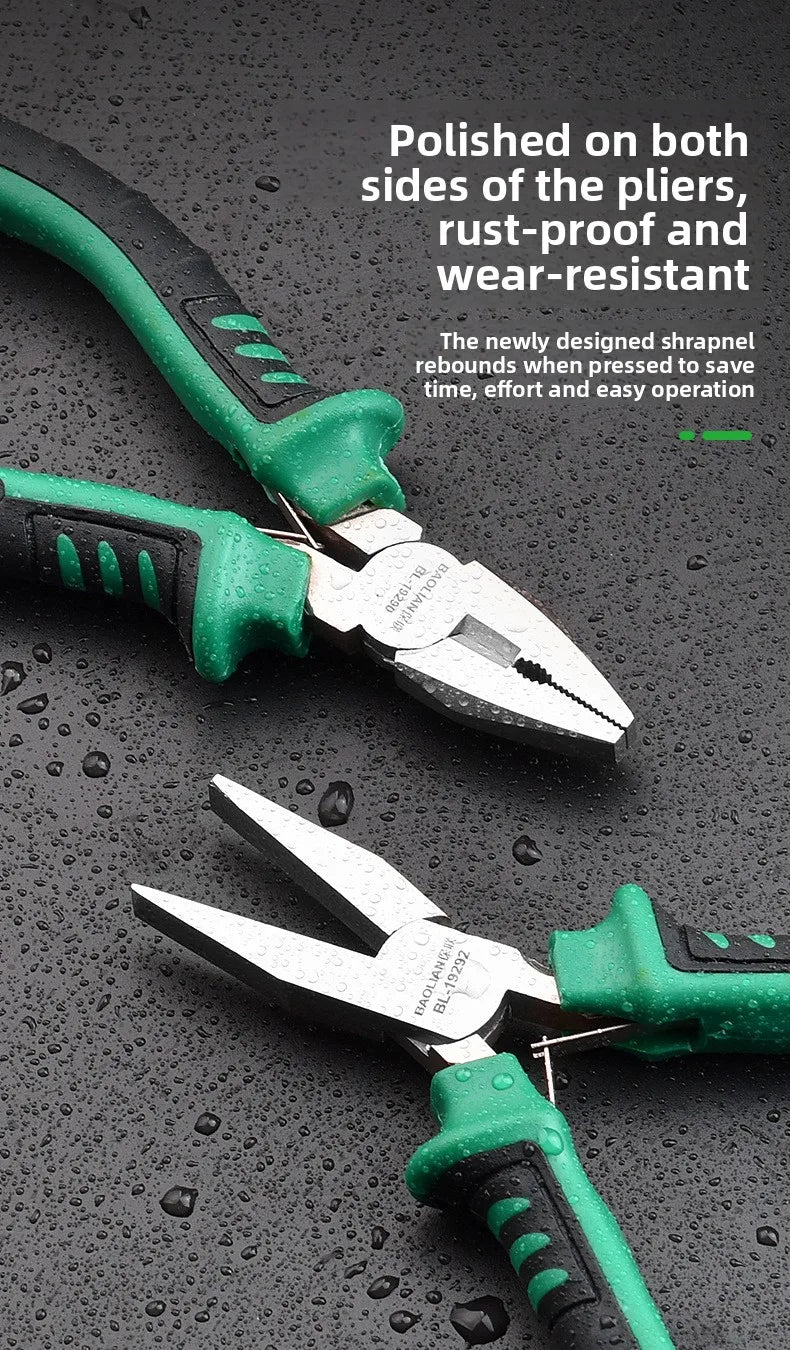 5inch Mini Multifuncational Pliers,  Electrician Special Wire Pliers, Pointed Nose Pliers, Small Handmade Industrial Grade Vice