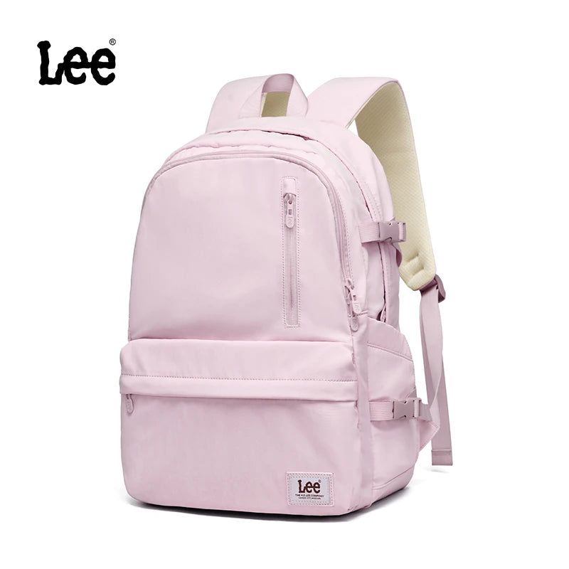 LEE Large Capacity Travel 15.6 Inch Laptop Backpack for Man Women's Waterproof Casual Nylon Teenagers College School Bag Male