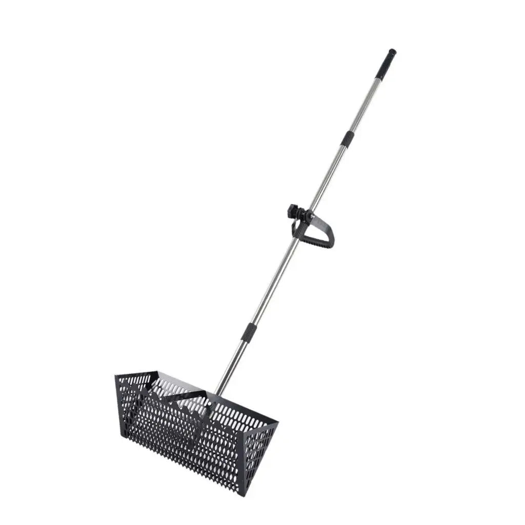 Handheld Sand Sift Rake Beach Mesh Shovel Sea Food Catcher Ergonomic Sharp Teeth Sifter for Gardening Soil Loosening Camping