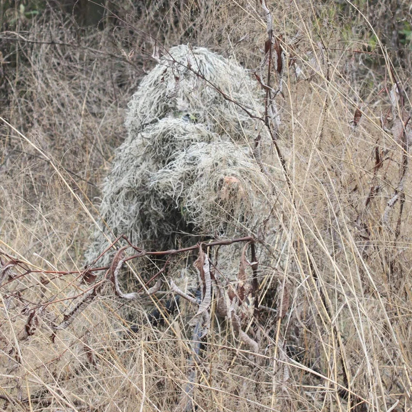 Hide Photograph Camo Jungle Camouflage Ghillie Suit light weight popular caza camouflage desert ghillie suit for Hunting