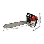 20inch/22inch Gas-powered Chainsaw, 2-Stroke 52CC Air-cooled Gasoline Chainsaw, Chainsaw Cutting Wood Gas Sawing, Chain Saw Set