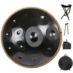 Handpan Drum 9/10/12 Notes D Minor 22 Inch Tambor Yoga Meditation Instrument Steel Tongue Drum Beginner Gift Music Drum Kurd