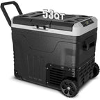Car Fridge Portable 12 Volt Refrigerator - 53 Quart(50L) Electric Cooler with 12/24V DC&110-240V AC for Truck Van RV Camper SUV