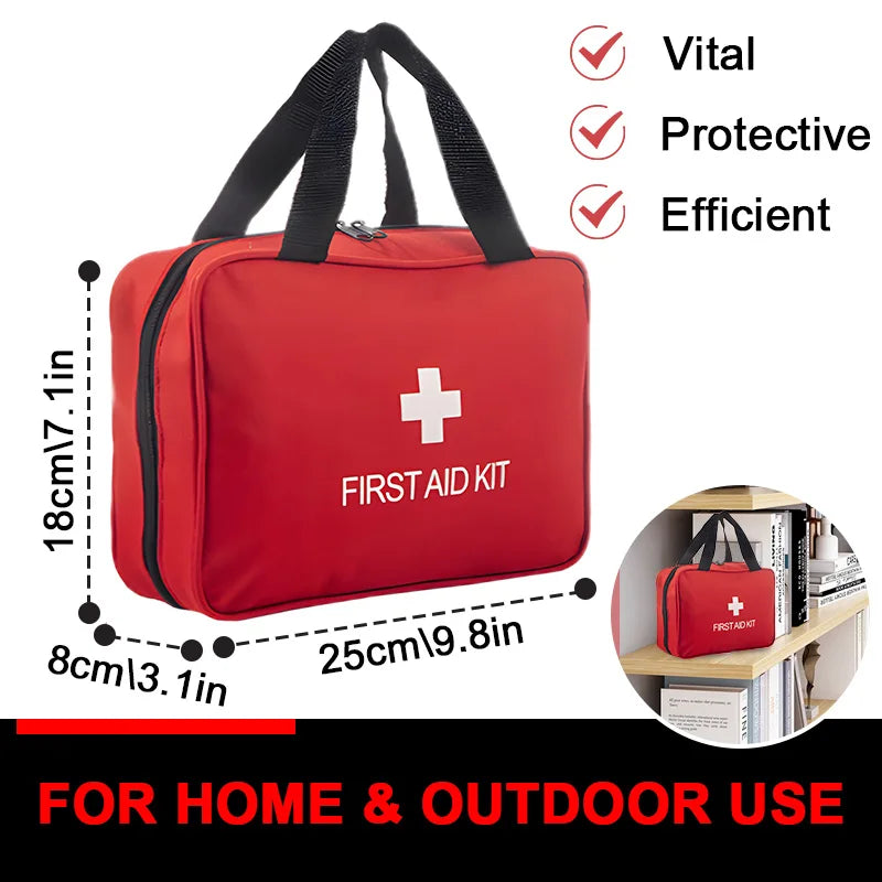 First Aid Kit，First Aid Supplies for Emergencies and Survival Situations | Ideal for Cars, Trucks