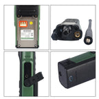 Walkie Talkie Baofeng UV-32 Air Band 10W GPS Amateur FM Two Way Radio with 2.0" HD Screen and 2200mah USB-C Charging Battery