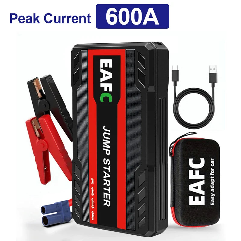 Car Jump Starter 2000A Power Bank Portable Car Battery Charger for 12V Auto Starting Device Petrol Diesel Emergency Booster