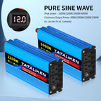 Pure sine wave inverter American socket 3500 w / 4500 w / 5000 w / 6000 w / 7000 w / 8000 w household portable digital display i