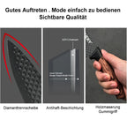 6pcs High Carbon Stainless Steel Knives Handmade Forged Cleaver Chef Butcher Kitchen Knife Wood Handle Chef Knife Cooking Tool