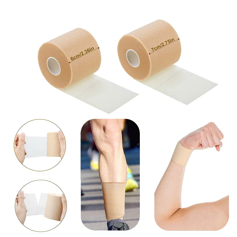 1pcs Elastic Adhesive Bandage Tape Self Adherent Cohesive Wrap Bandages Adhesive Elastic Tape Flexible Stretch Bandages