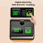 Portable Outdoor Camping Shower with Digital Display Temperature 4800/6000/7800mAh Electric Shower for Garden Car Washing Pet