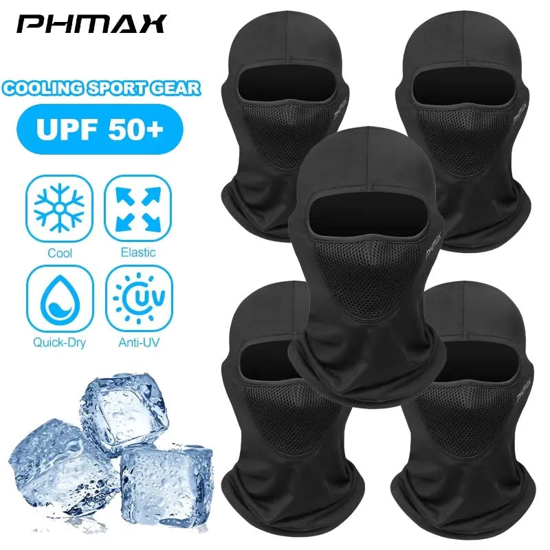 PHMAX Motorcycle Riding Mask Wind Protection And Warmth Breathable Full Face Mask Balaclava Hat Scarf Hood Moto Biker Wind Cap