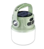Portable LED Camping Flashlight Rechargeable LED Camping Solar Rechargeable Lantern Waterproof Outdoor Supplies Lightweight Tent