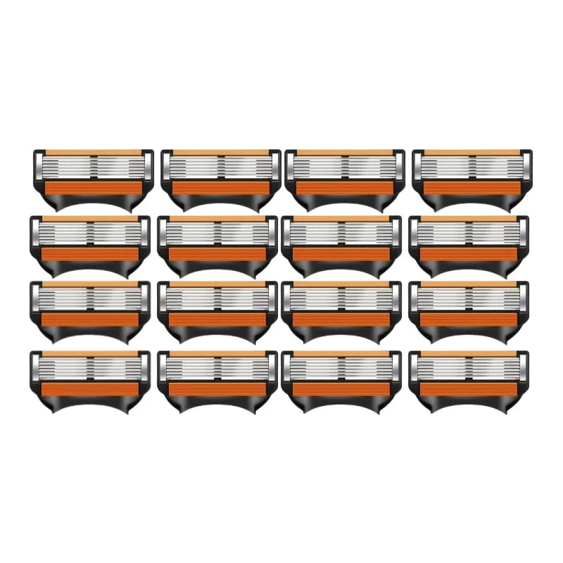 6-layer safety razor stainless steel progressive blade easy to shave men's shaving and women's hair removal shaving tools