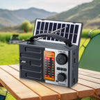 Portable AM FM SW Radio with LED Flashlight & BT Speaker Full Band Radio Emergency Radio for Outdoor Camping and Emergency