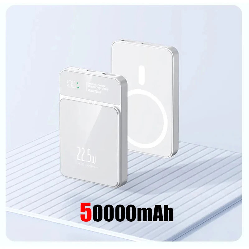 100000mAh Xiaomi Portable Magnetic Wireless Charging Mobile Power Support 22.5W Two-Way Fast Charging