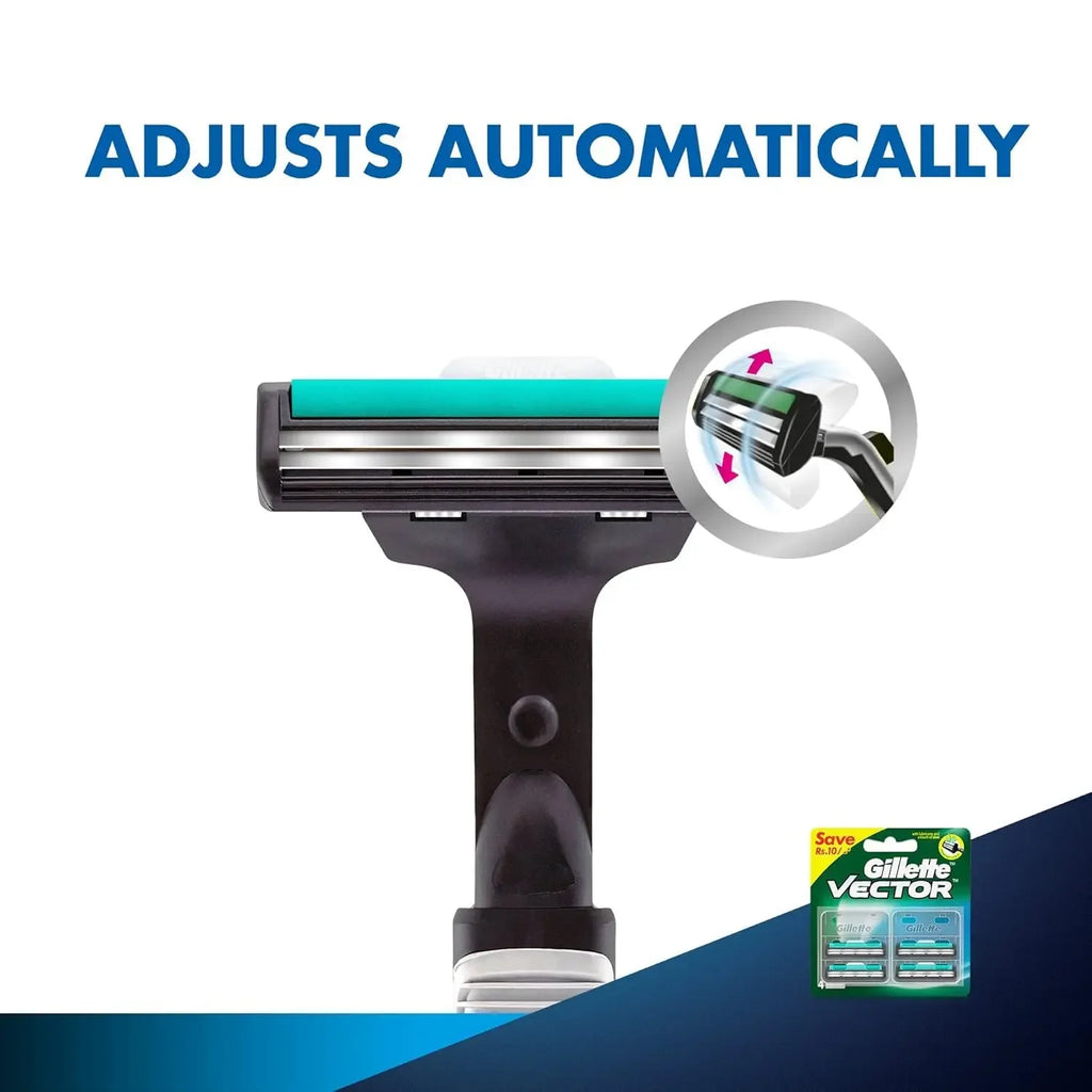 Gillette 2-layer Razor Blade for Vector 2 Razor Refills Set 16pcs Multiple Sets To Choose