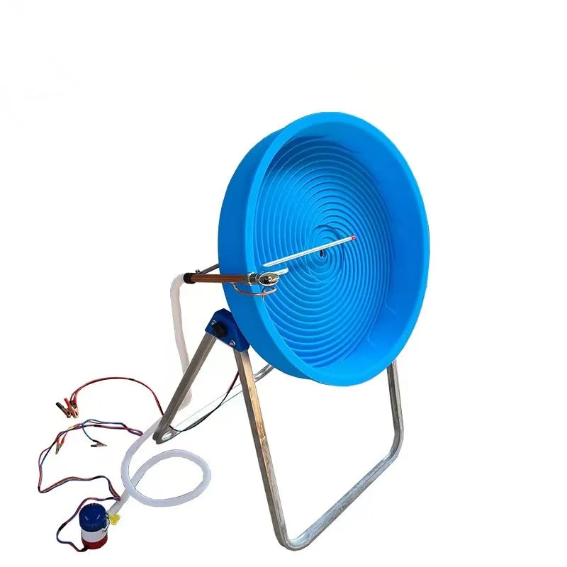 Small Useful Automatic Turbo Mines Spiral Wheel For Minerals Extraction Gold Washing Panning Dish