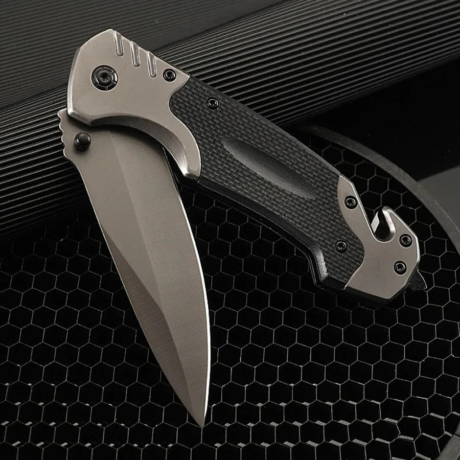 Camping Pocket Knife Outdoor Multifunctional Folding Knife Tactical Defense Knife Outdoor Survival Camping Sharp Knives
