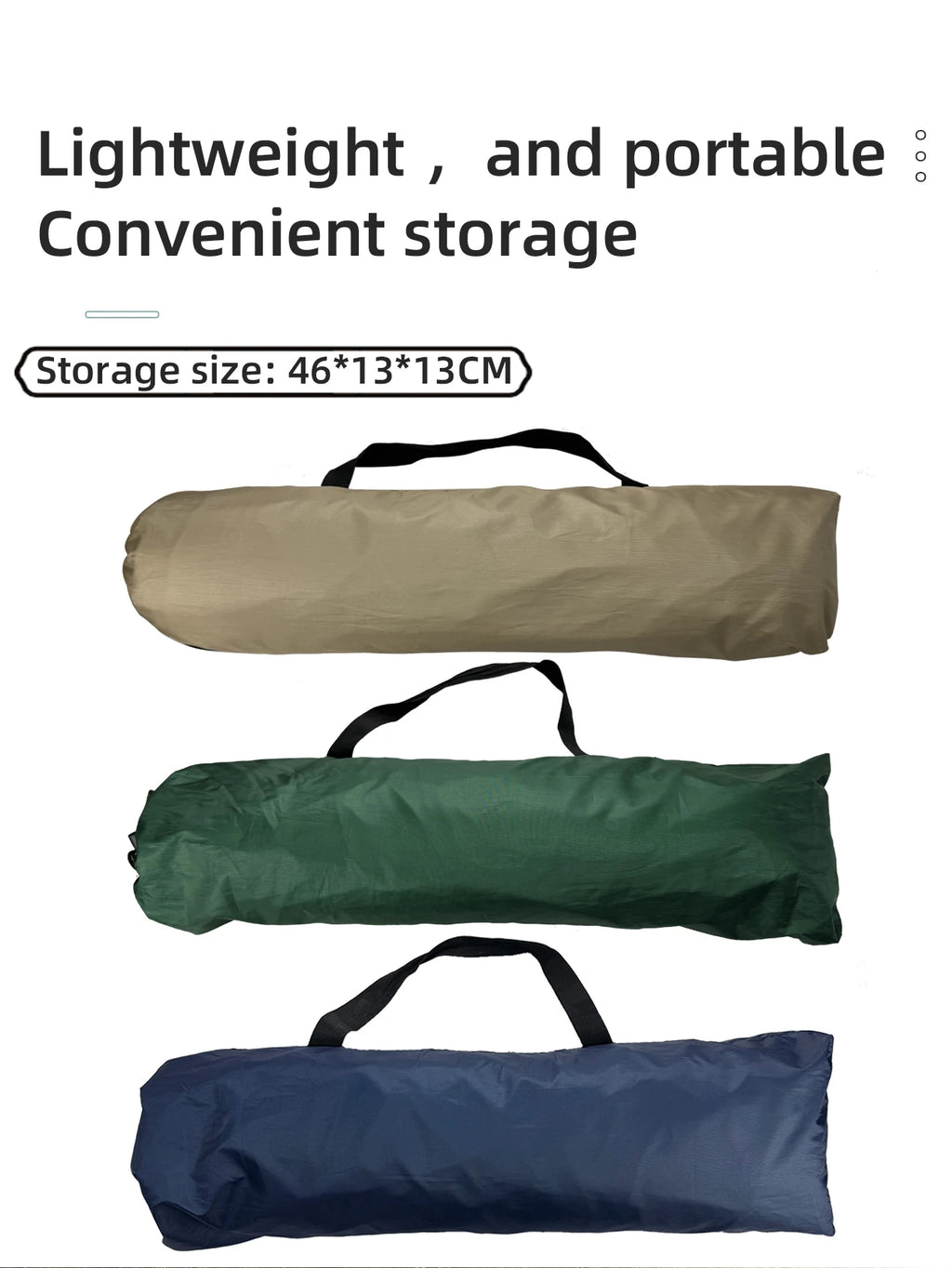 Outdoor camping tent, hand-built rain and sun protection hiking tent, double bed for couples and children, portable windproof