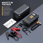 Jump Starter with Air Compressor 3500A Jump Starter 150PSI Air Pump Multifunctional Tire Inflator Power Bank Lighting for Car