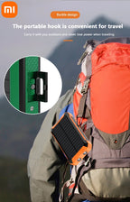 XIAOMI Solar Power Bank Wireless 200000mAh Large Capacity Fast Charging External Battery Outdoor Survival Emergency Equipment