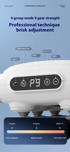 High-Frequency Vibration Full-Bbody Massage Gun Back, Waist, Neck and Shoulder Massager muscle Massager 12/16-Head fascia Gun