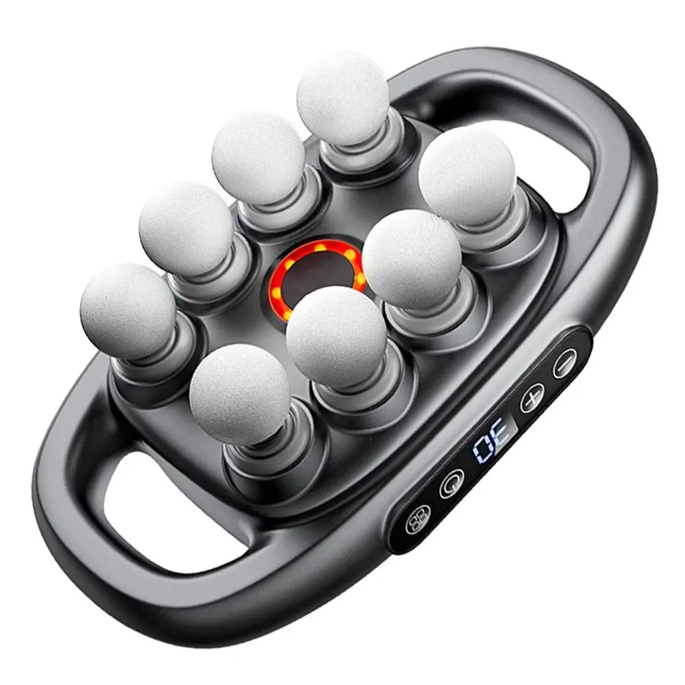 8/12/16-Head Fascia Equipment Electric Muscle masajeador Waist Massager 30 Gear Adjustable High Frequency Body Massage Machine