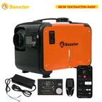 12V&24V&220V AC&DC Universal 8KW Diesel Air Heater All In One Parking Heater with bluetooth App Control For Home RV Vehicle
